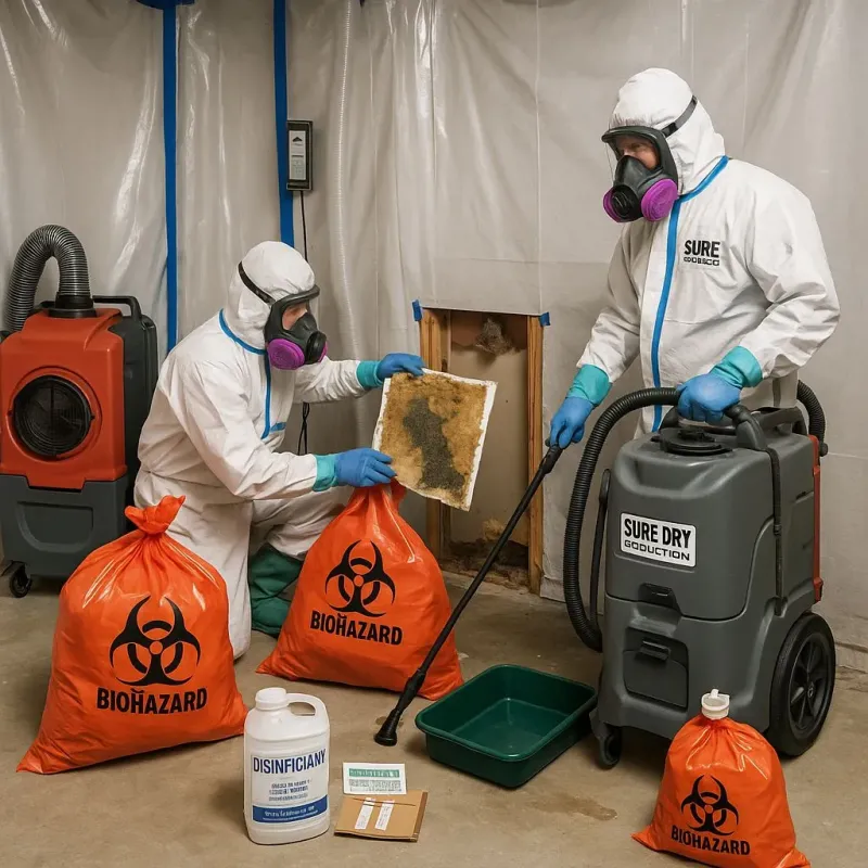 Contaminated Water Handling Protocols process in McDonough, GA