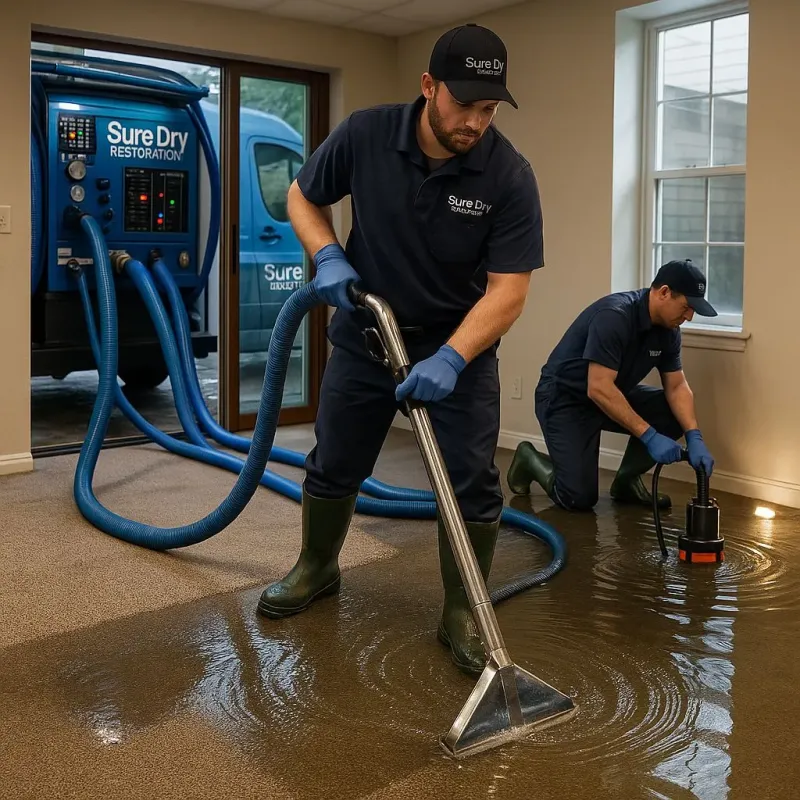 Water Extraction and Removal process in McDonough, GA